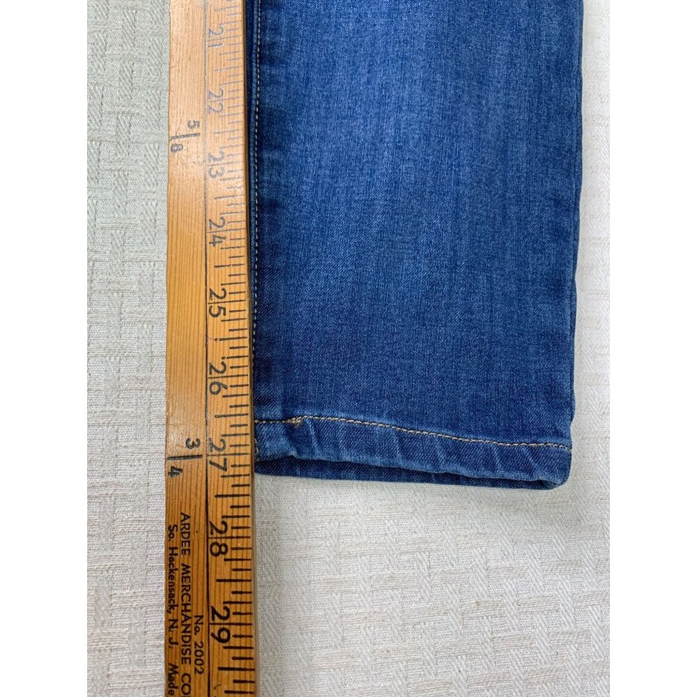 Lauren Conrad Womens Size 12 Blue Skinny Fit Denim Jeans - Picture 6 of 10